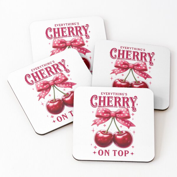 Item preview, Everything’s Cherry On Top Vintage Retro Cute Kawaii Gift designed and sold by JerdbordinShop.