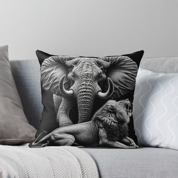 Item preview, The African Elephant and the Lion designed and sold by ai-topshots.