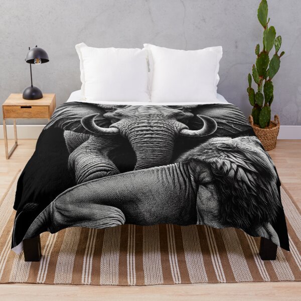 Item preview, The African Elephant and the Lion designed and sold by ai-topshots.
