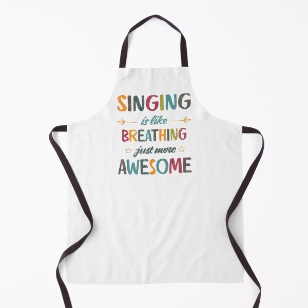 Item preview, Singing is like breathing just more awesome designed and sold by Line2Rhyme.