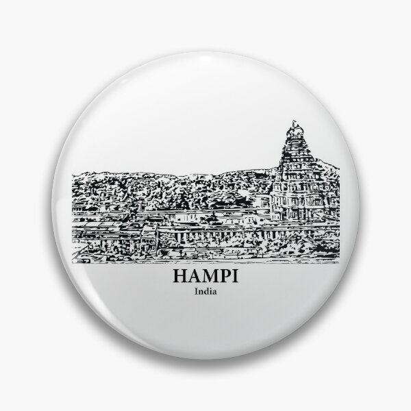 Item preview, Hampi - India designed and sold by Lakeric Cityscapes.