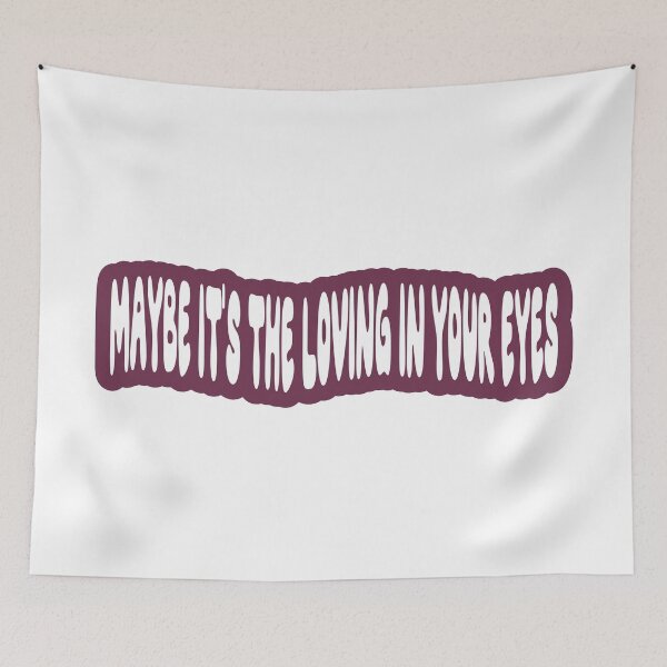 Item preview, maybe it's the loving in your eyes - olivia dean designed and sold by Aesthetic Crew.