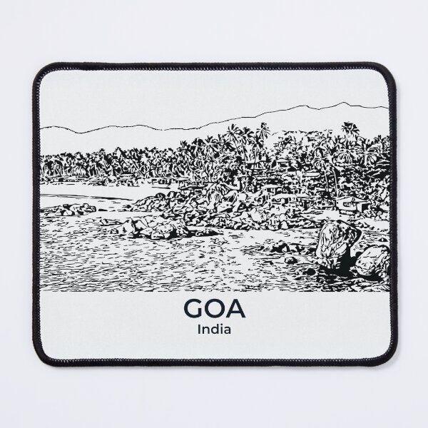Aperçu de l'œuvre Goa - Inde créée et vendue par Lakeric Cityscapes.