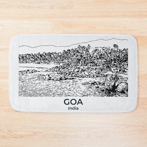 Aperçu de l'œuvre Goa - Inde créée et vendue par Lakeric Cityscapes.