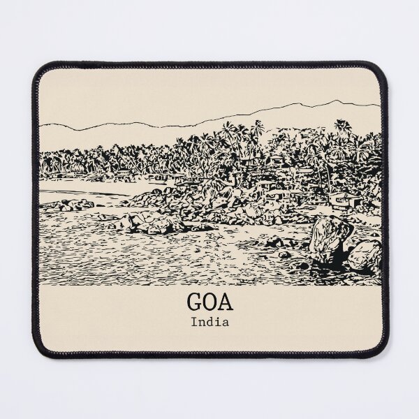 Aperçu de l'œuvre Goa - Inde créée et vendue par Lakeric Cityscapes.