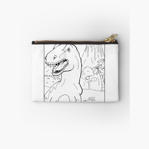 Item preview, Dinosaur #6 Coloring Page Pattern designed and sold by DavidColoring.