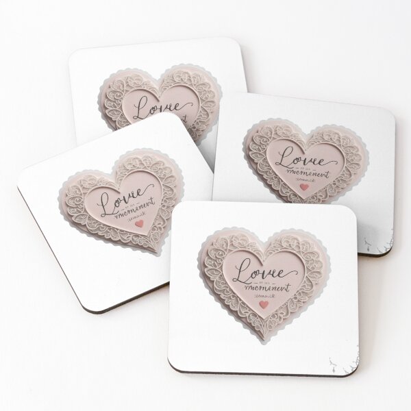 Item preview, Love in a Moment: Romantic Heart Design designed and sold by DehatiCanvas.