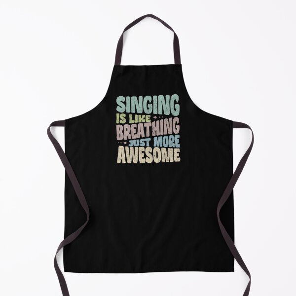 Item preview, Singing is like breathing just more awesome designed and sold by Line2Rhyme.