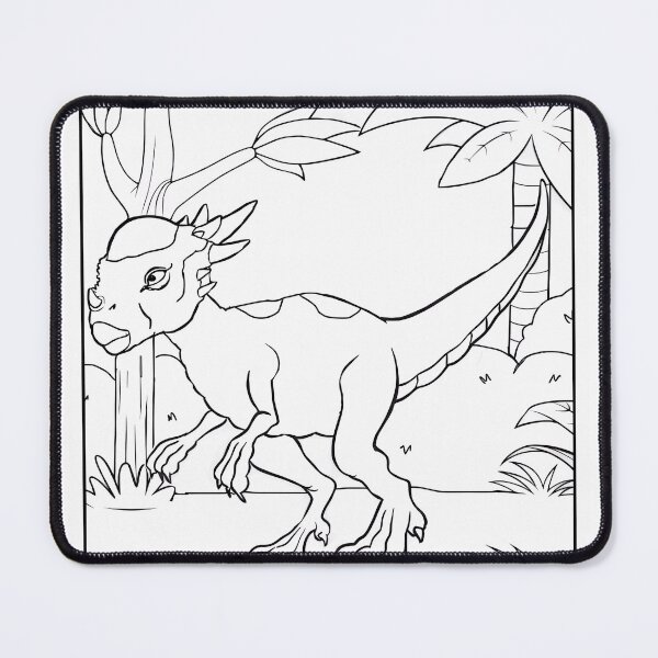 Item preview, Dinosaur #7 Coloring Page Pattern  designed and sold by DavidColoring.