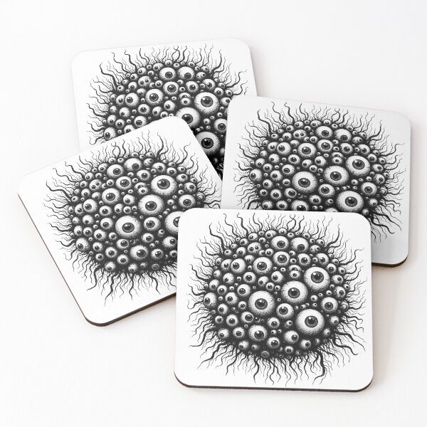 Item preview, Watcher’s Nest Clump Of Eyes designed and sold by Merch Mann.