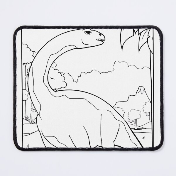 Item preview, Dinosaur #9 Coloring Page Pattern designed and sold by DavidColoring.