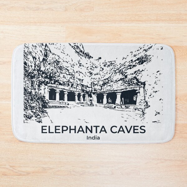 Item preview, Elephanta Caves - India designed and sold by Lakeric Cityscapes.
