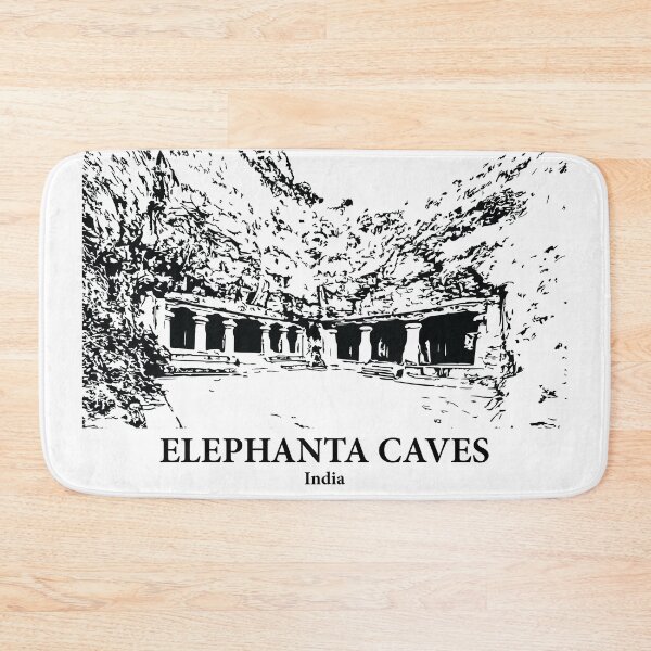 Item preview, Elephanta Caves - India designed and sold by Lakeric Cityscapes.