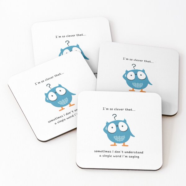Item preview, Too Clever for My Own Good designed and sold by WaluetteShop.
