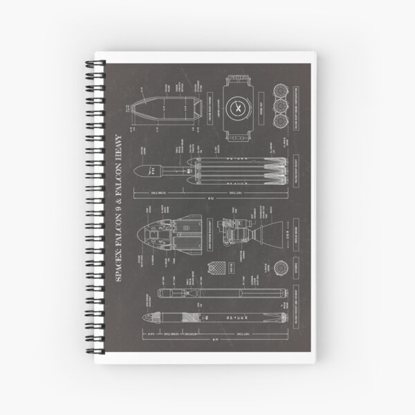 Item preview, SPACEX: Falcon 9 & Falcon Heavy (Blackboard) designed and sold by BGALAXY.
