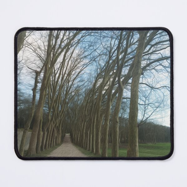 Item preview, Avenue of old trees in winter designed and sold by Leuil.