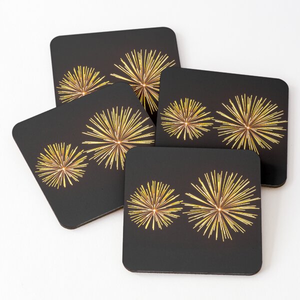 Item preview, Golden Fireworks Against a Dark Sky designed and sold by David Patterson.