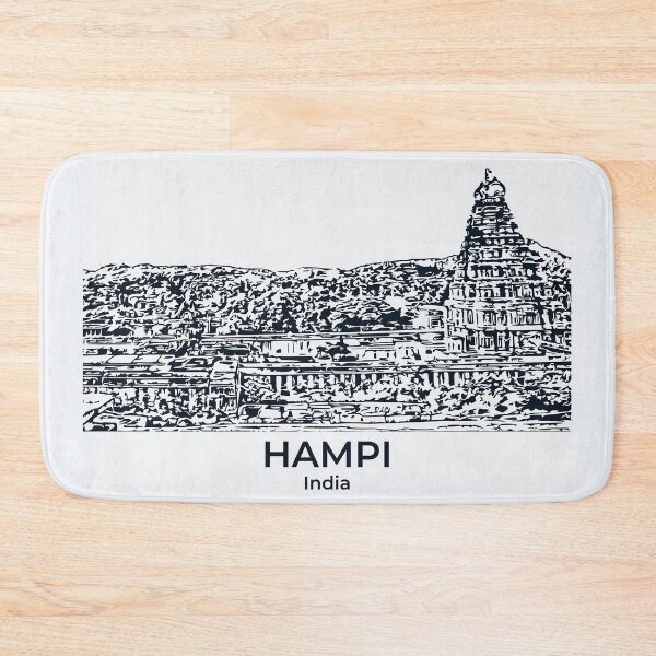 Item preview, Hampi - India designed and sold by Lakeric Cityscapes.