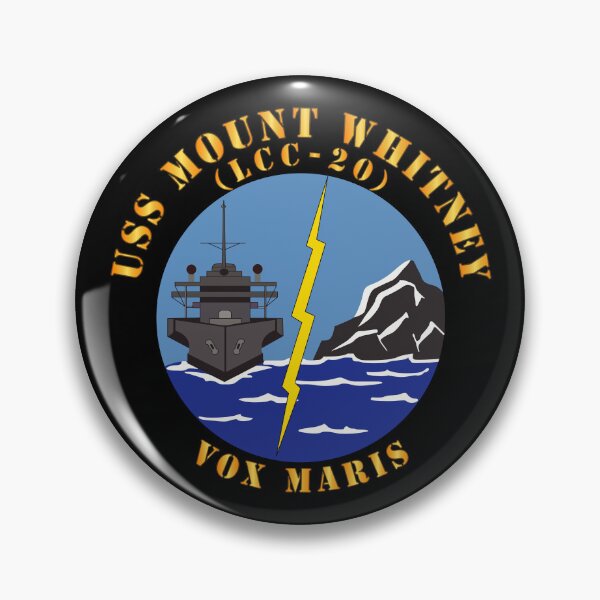Item preview, Navy - USS Mount Whitney (LCC20) - Vox Maris wo Border X 300 designed and sold by Military Insignia Products.