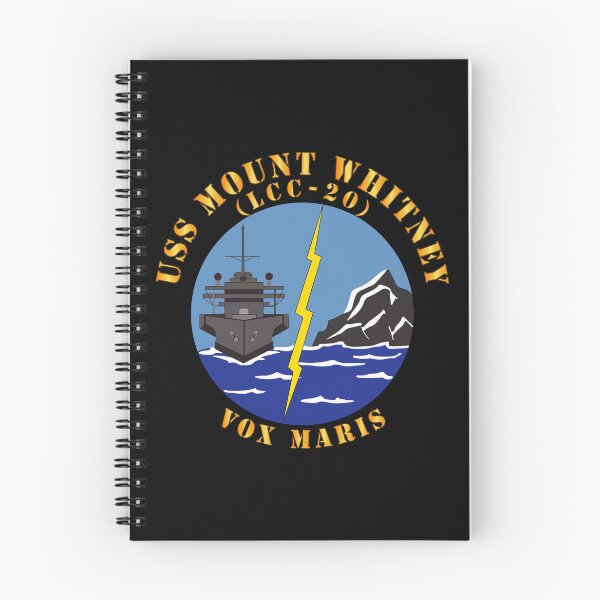 Item preview, Navy - USS Mount Whitney (LCC20) - Vox Maris wo Border X 300 designed and sold by Military Insignia Products.