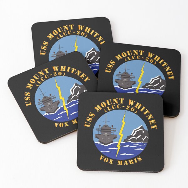 Item preview, Navy - USS Mount Whitney (LCC20) - Vox Maris wo Border X 300 designed and sold by Military Insignia Products.