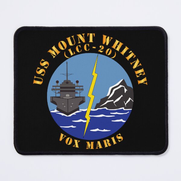 Item preview, Navy - USS Mount Whitney (LCC20) - Vox Maris wo Border X 300 designed and sold by Military Insignia Products.