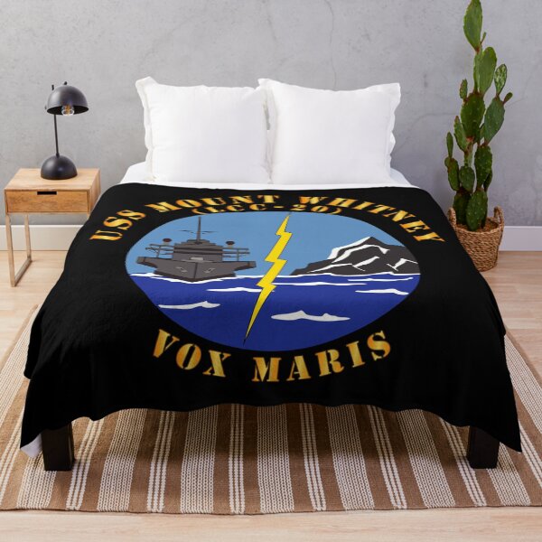 Item preview, Navy - USS Mount Whitney (LCC20) - Vox Maris wo Border X 300 designed and sold by Military Insignia Products.