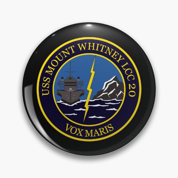 Item preview, Navy - USS Mount Whitney (LCC20) - Vox Maris wo Txt X 300 designed and sold by Military Insignia Products.
