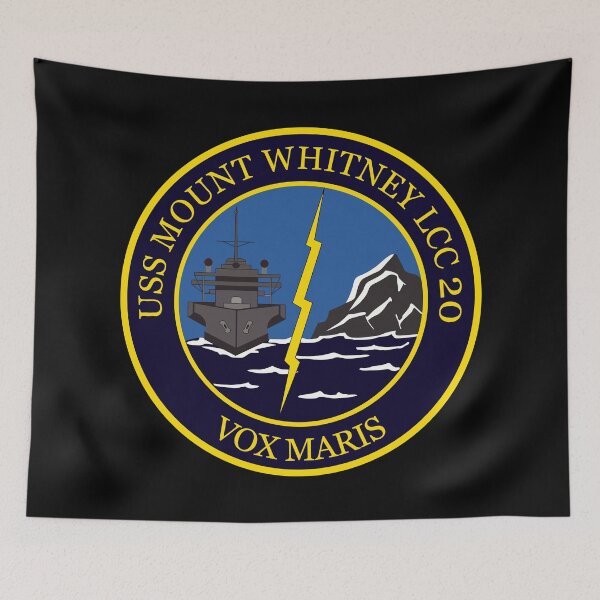 Item preview, Navy - USS Mount Whitney (LCC20) - Vox Maris wo Txt X 300 designed and sold by Military Insignia Products.