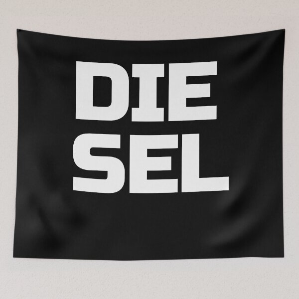 Item preview, DIESEL Large Text Truck 4X4 Power Offroad Fuel Russo designed and sold by KNUXX Shop.