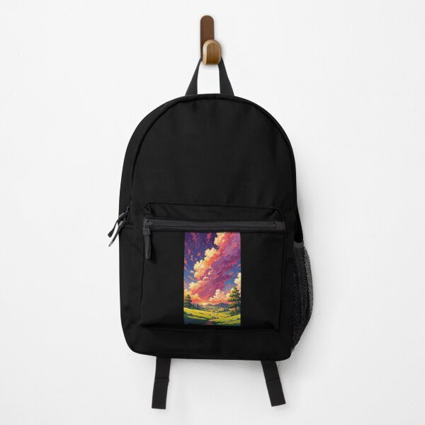 Item preview, Mountain landscape in anime style. designed and sold by ArtCraftLab.