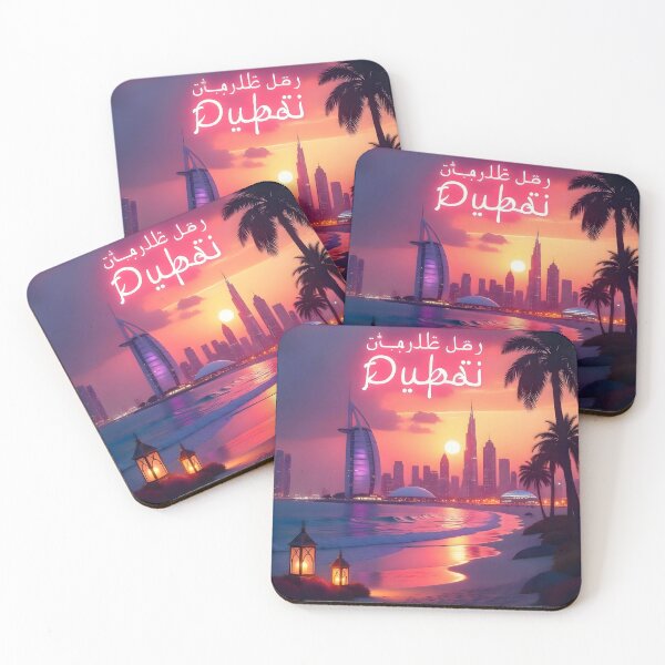 Item preview, Futuristic Dubai Skyline: Iconic Cityscape Art for Mobile Covers, Stickers, and Accessories designed and sold by saedaw.