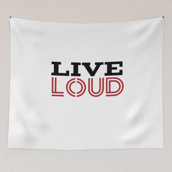 Item preview, Live lound design is very suitable for t-shirts and sweaters designed and sold by Nopidesign-.