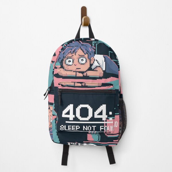Item preview, Moody Sleep-Deprived Pixel Portrait designed and sold by Into The Rabbit Hole.