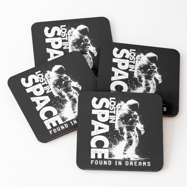 Item preview, Lost in Space Found in Dreams | Astronaut Walking on Space designed and sold by Monochromaniaus.