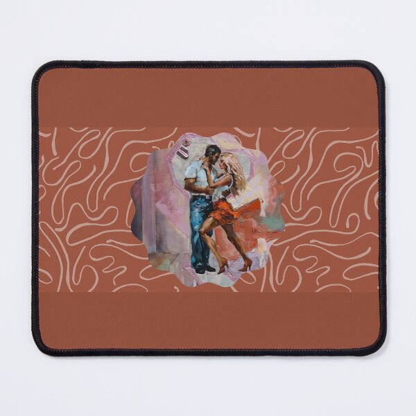 Item preview, Salsa Dancing Figures Couple in Love Oil Painting Valentine's Day designed and sold by Dariia Zhyrova.