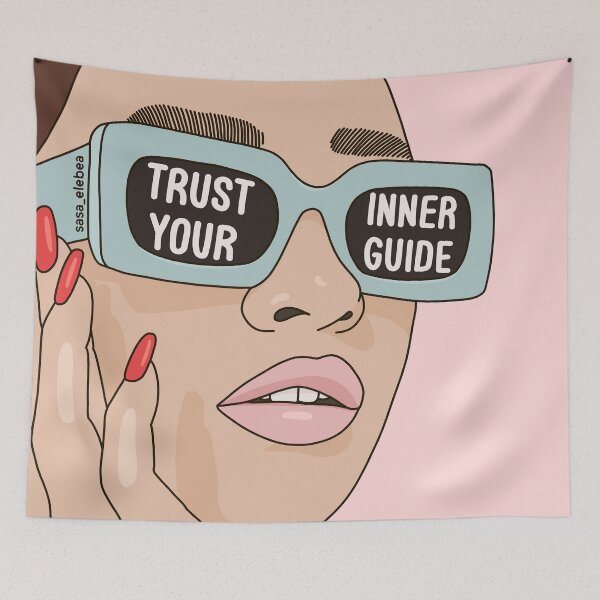 Item preview, Trust your inner guide by Sasa Elebea designed and sold by Sabrina Brugmann.