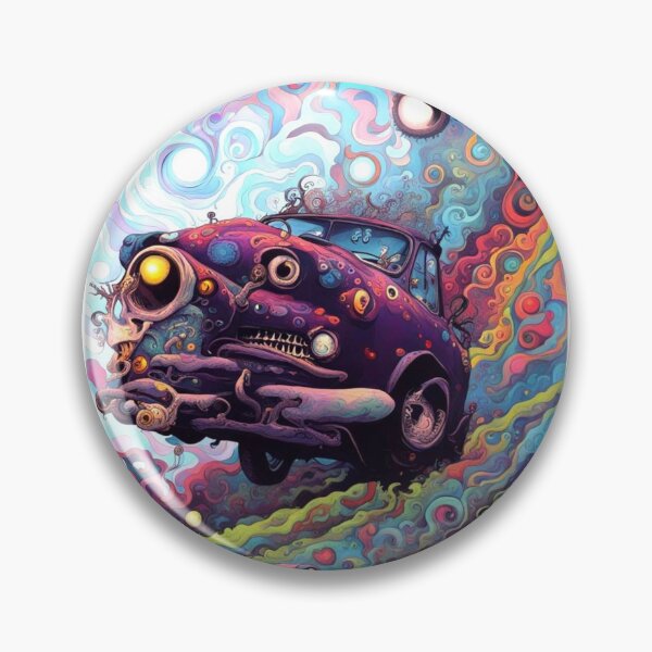 Item preview, Psychedelic Cosmic Car – Surreal Dream-Scape Art. designed and sold by ArtDesign-ZA.