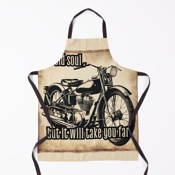 Item preview, Copy of Copy of Two Wheels, Two Wheels - One Soul, Motor, Classic, Vintage, Motorycle, designed and sold by GOLDENGARDENART.