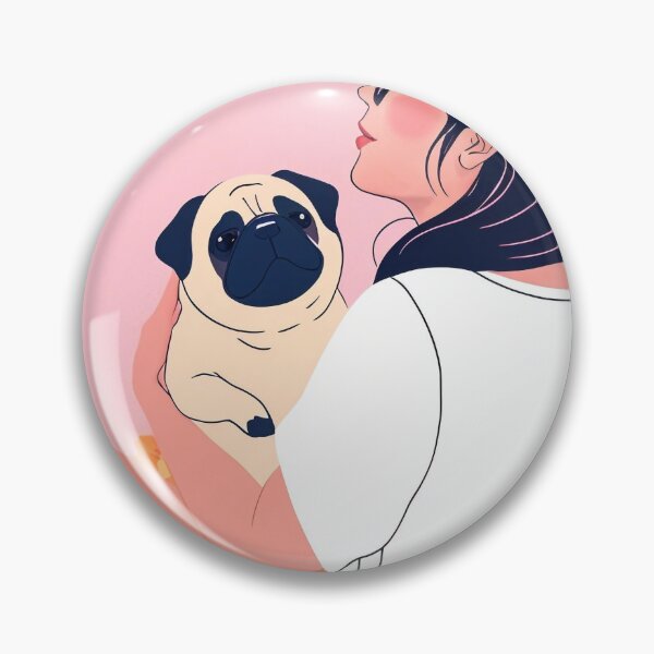 Item preview, Baby Pug in floral field designed and sold by Nolan6.