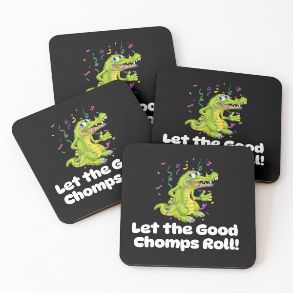 Item preview, Let the Good Chomps Roll alligator Mardi Gras designed and sold by AIJNtees.