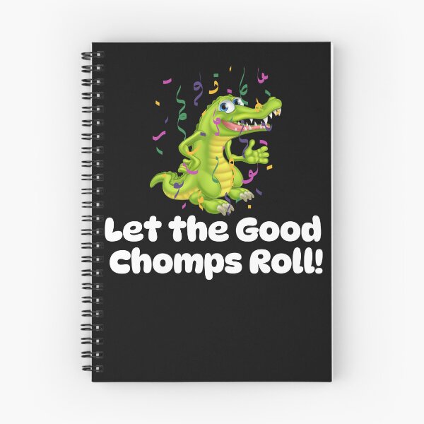 Item preview, Let the Good Chomps Roll alligator Mardi Gras designed and sold by AIJNtees.