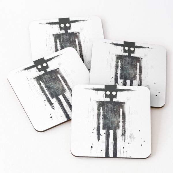 Item preview, Drawn In Darkness. Grunge splatter character. No Text Version. designed and sold by Shoot-The-Moon.