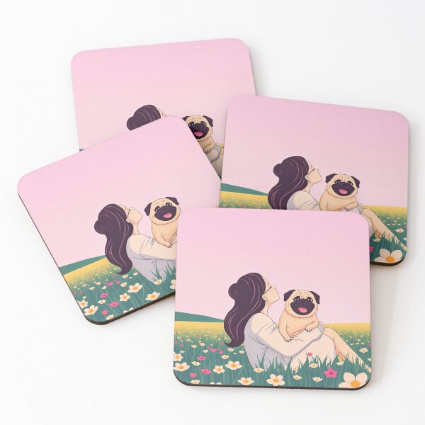 Item preview, Baby Pug in floral field designed and sold by Nolan6.