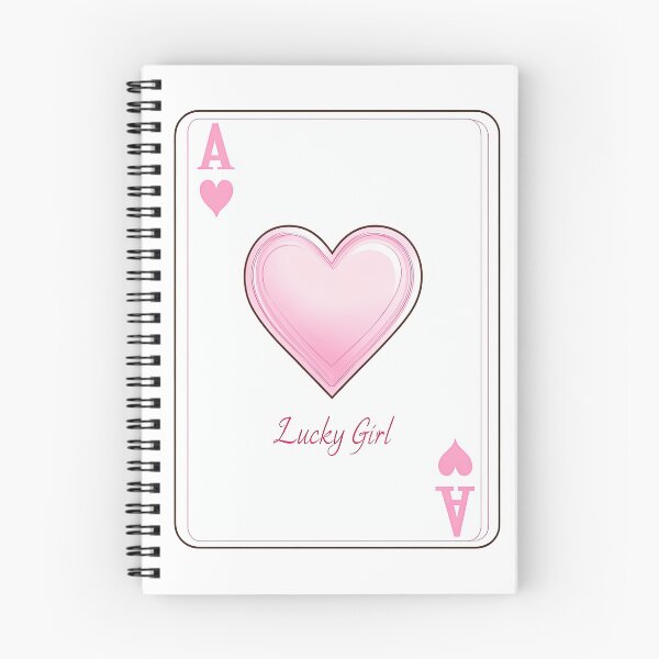 Item preview,  "Lucky Girl" Playing Card Art designed and sold by Ice Diamond Designs.