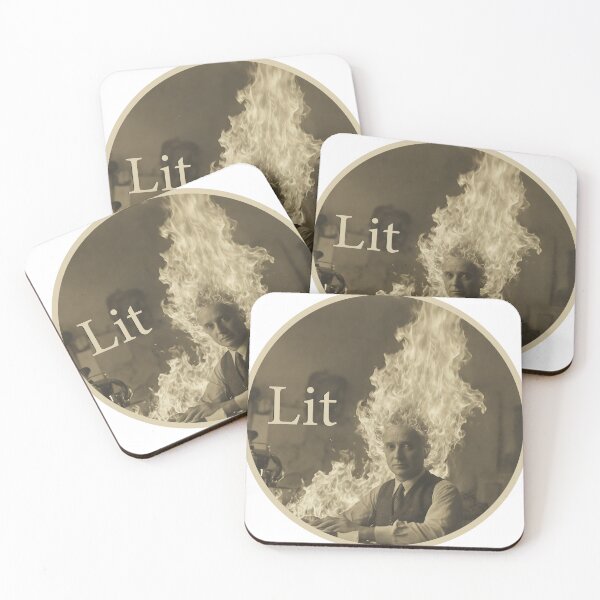 Item preview, lit, lit af, so lit, fire, that lit, your lit, lit vintage, funny lit, on fire designed and sold by SavageLegion.