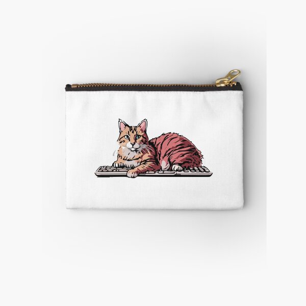 Item preview, a cat sits on a keyboard designed and sold by jabriltoon.