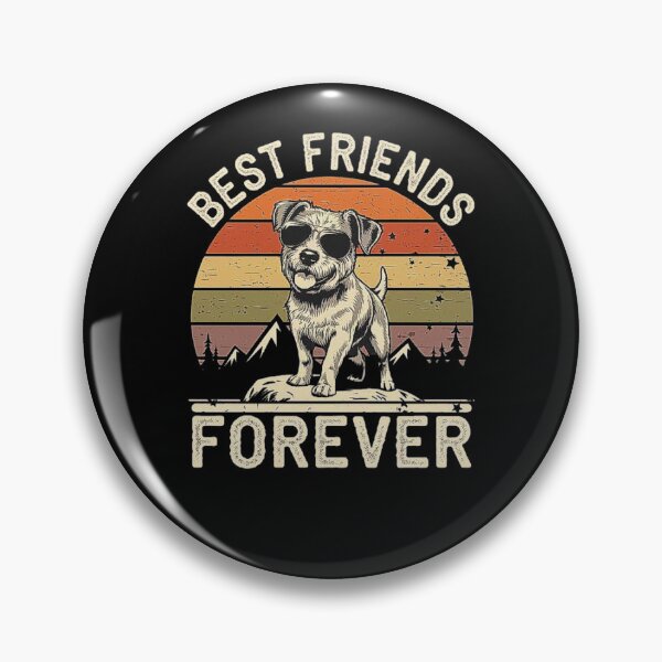 Item preview, Best Friends Forever Retro Dog Adventure Art designed and sold by love3617.