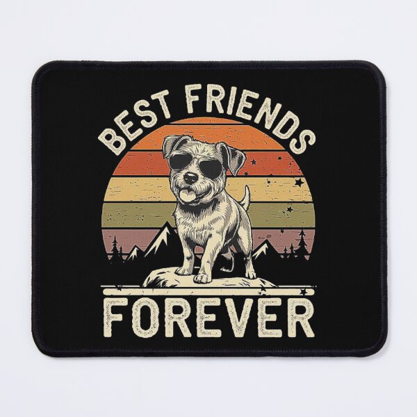 Item preview, Best Friends Forever Retro Dog Adventure Art designed and sold by love3617.