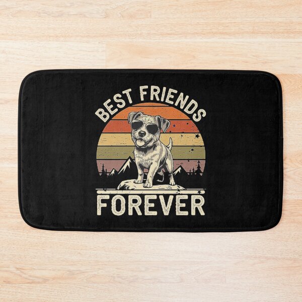 Item preview, Best Friends Forever Retro Dog Adventure Art designed and sold by love3617.